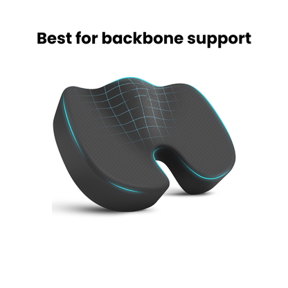 All-in-One Luxe Comfort Cushion/Seat chair cushion for tail bone & back care