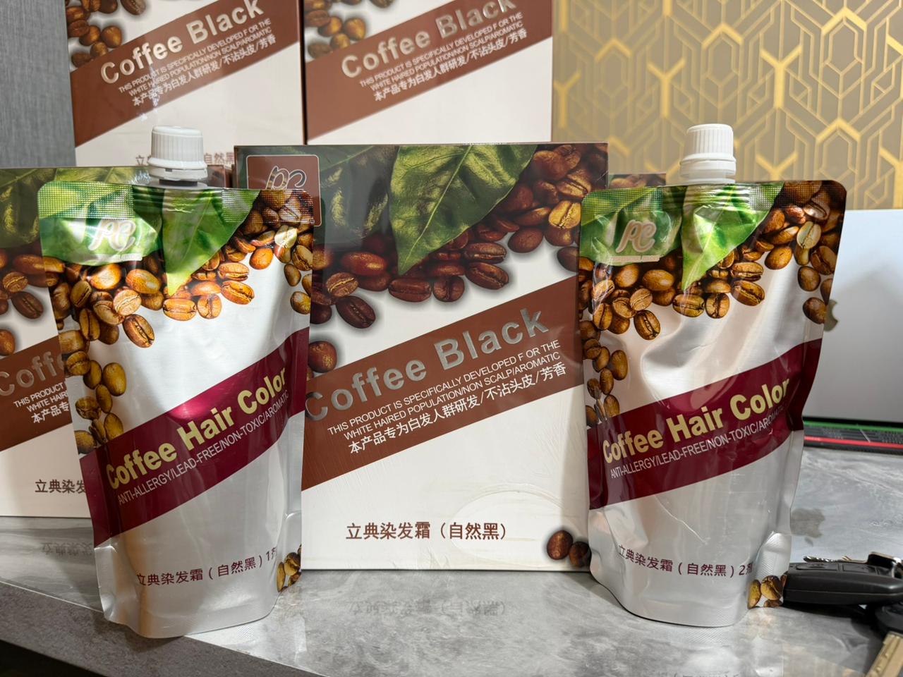 Coffee Hair Color Cream – Organic, (1000ML)