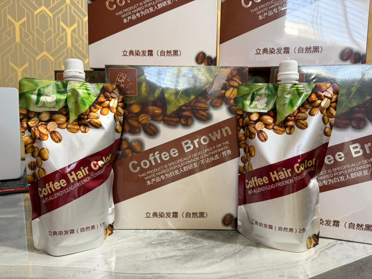 Coffee Hair Color Cream – Organic, (1000ML)