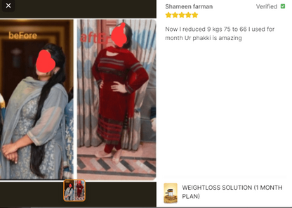 Weight Loss Solution (2 Months Plan) – Natural & Effective Transformation